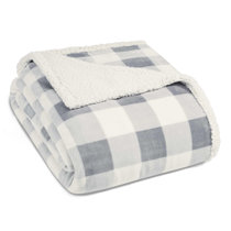 Thick plaid online blanket